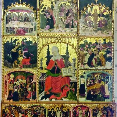 ¡El Retablo de Santa María! Una Visión del Paraíso en Mosaicos Bizantinos